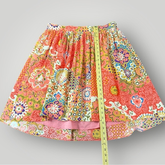 J.Crew Medium Women Wrap Top Vibrant Paisley Multicolor Cropped V-neck Top Skirt - Picture 7 of 11
